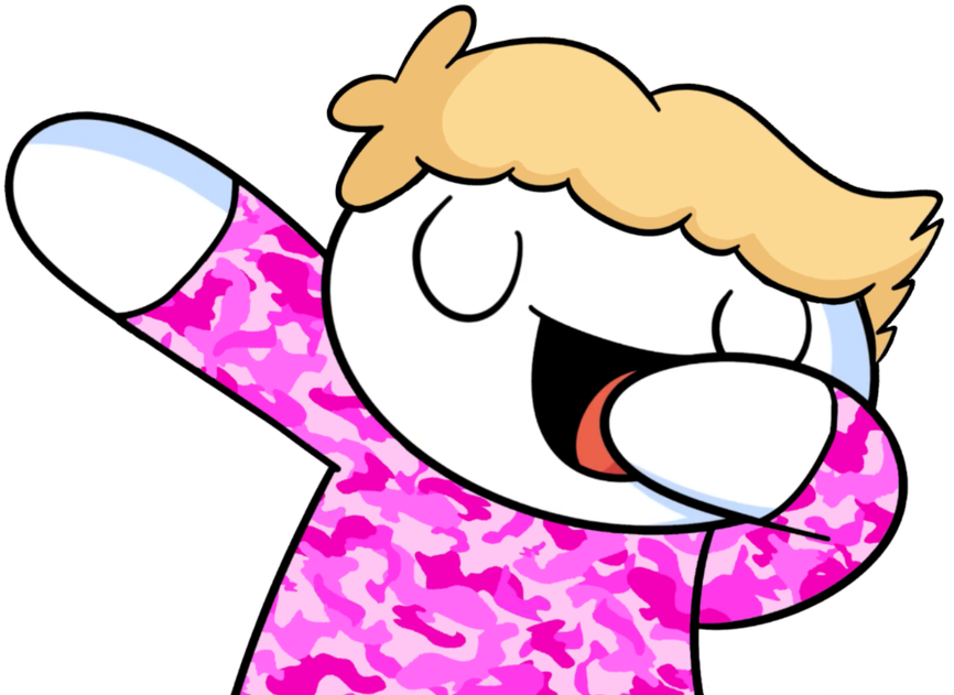 Gentlemen " - Pink Camoflage Edible Image Cake Cupcake Topper Clipart (1200x675), Png Download