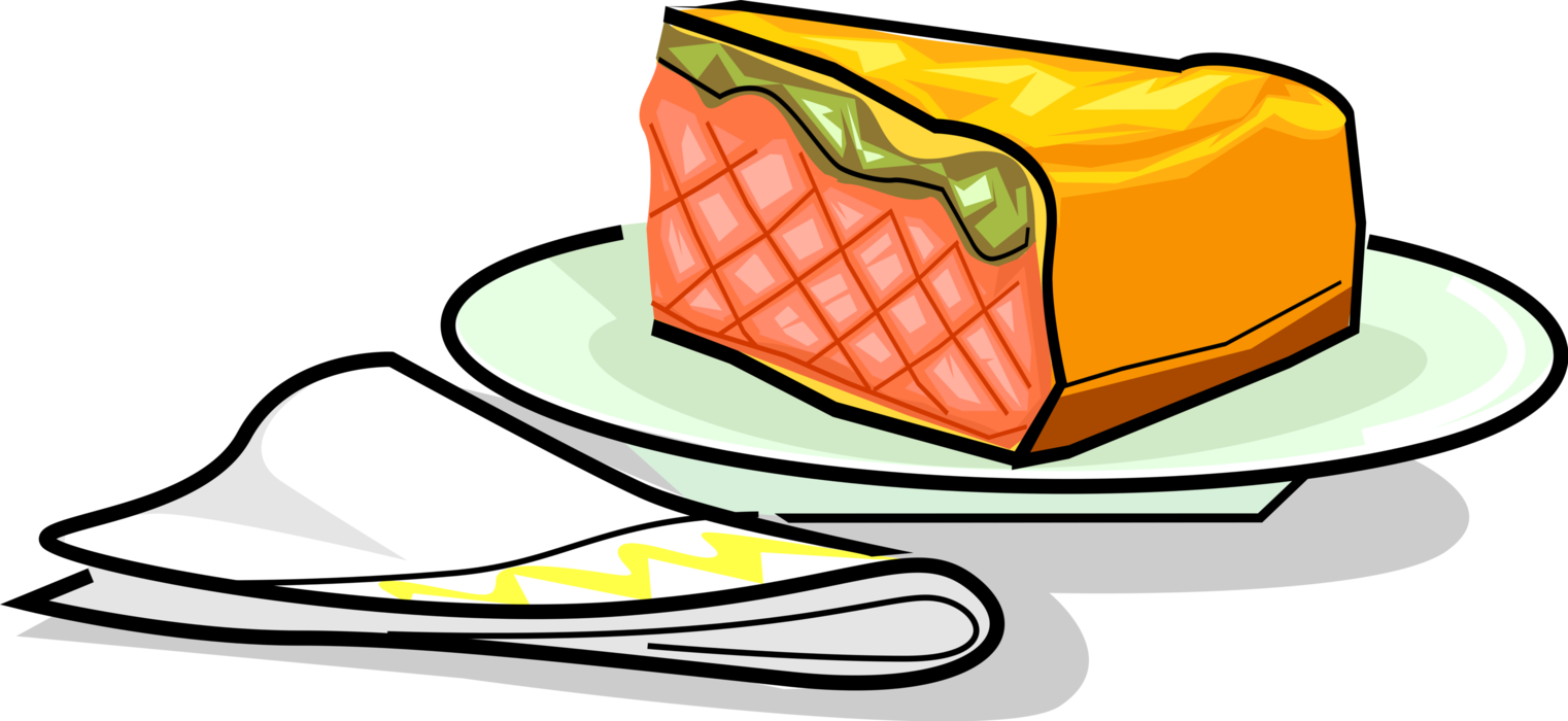 Vector Illustration Of Russian Cuisine Pierogi Varenyky - Clip Art - Png Download (1522x700), Png Download