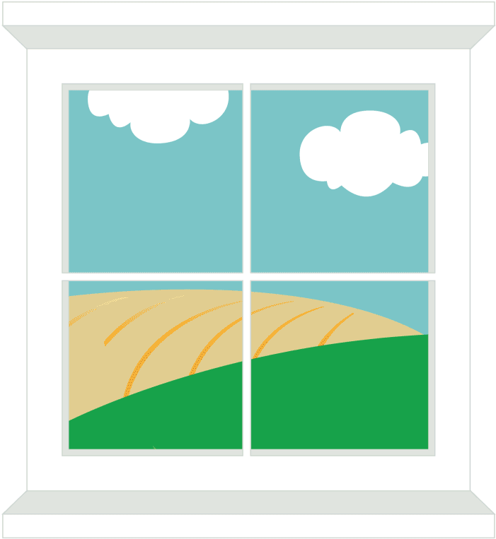 Pbb Window Peek - Architecture Clipart (1000x1000), Png Download