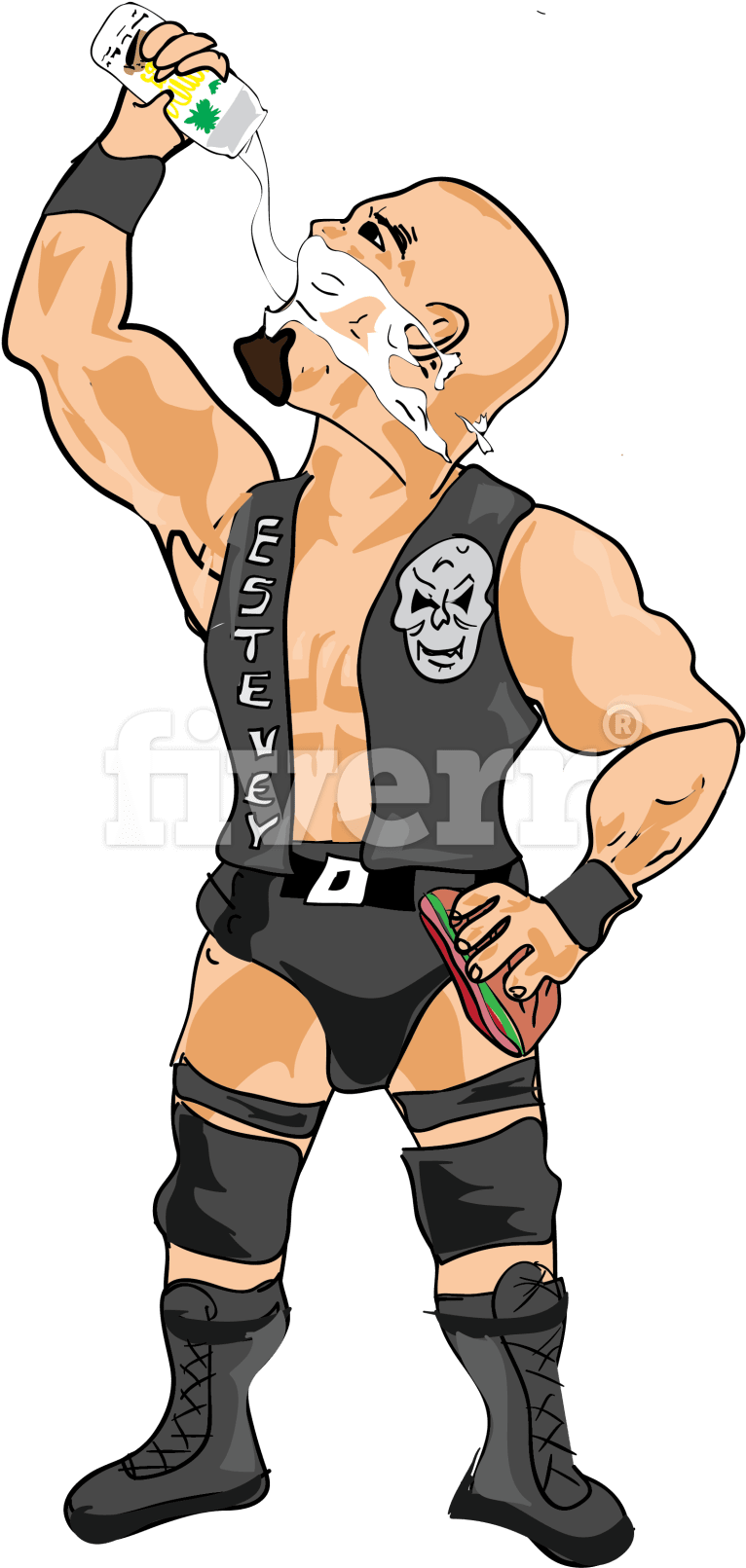 Do Cartoon Caricature For You By Saifullahali999 Clipart (1200x1697), Png Download