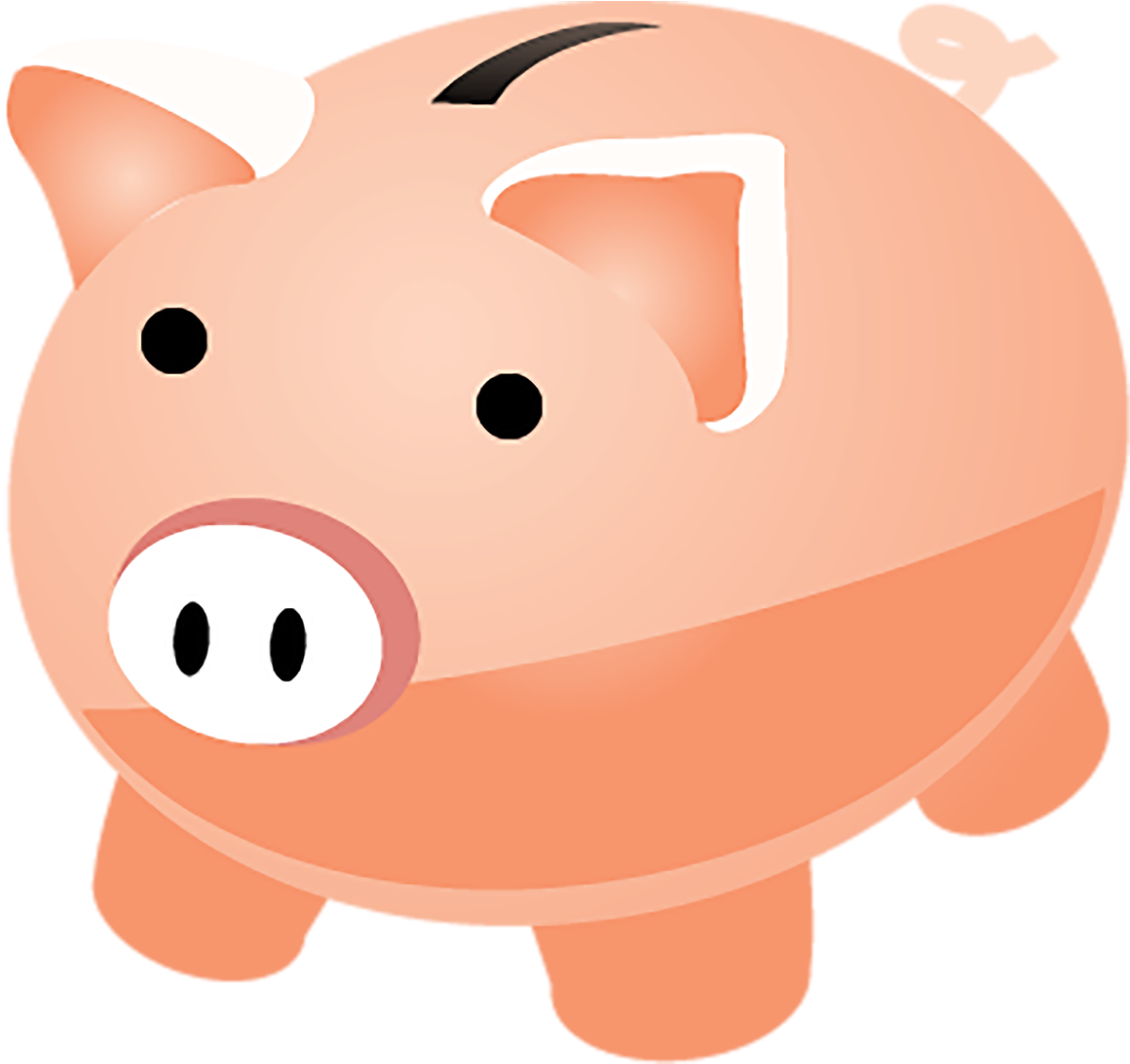 Bank Clipart Piggy Bank Clipart Transparent Png Stickpng - Hucha Png (1024x1024), Png Download