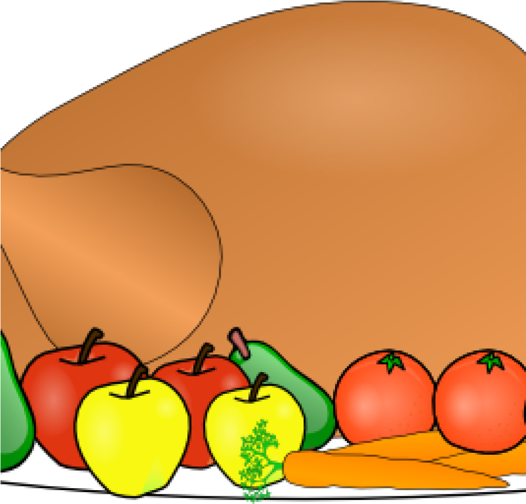 Thanksgiving Food Clipart Spread Clip Art At Clker - Png Download (1024x1024), Png Download