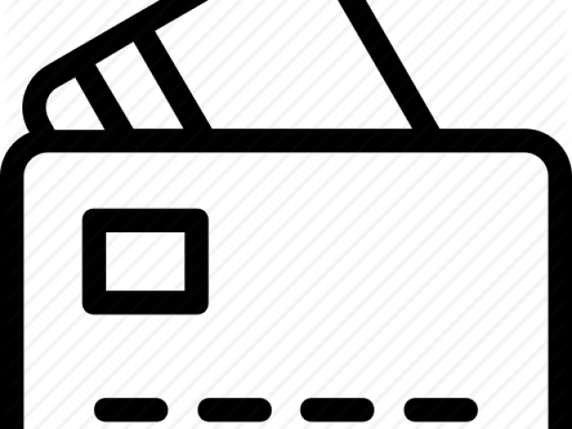 Atm Card Clipart Bank Card - Atm Card - Png Download (640x480), Png Download