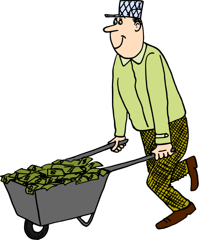 Bank Officer Money Piggy Bank Computer Icons Clipart (619x750), Png Download