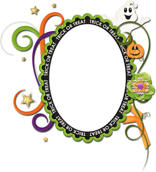 Halloween Framespaper Bordershalloween Clipartart - Frame Clip Art Halloween Border - Png Download (545x600), Png Download