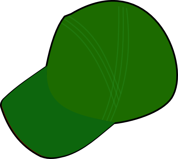 Green Cap Clip Art - Png Download (600x537), Png Download