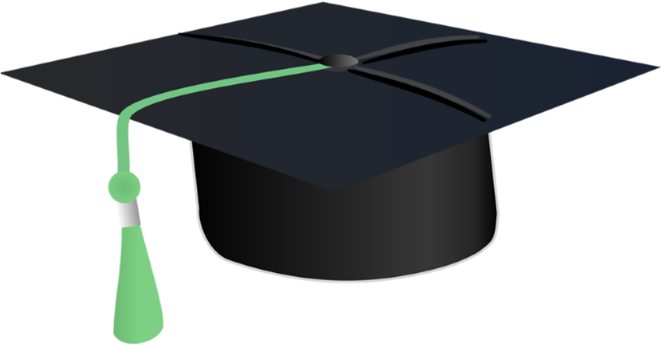 Graduation Hat Images Clip Art - Student Hat - Png Download (900x900), Png Download