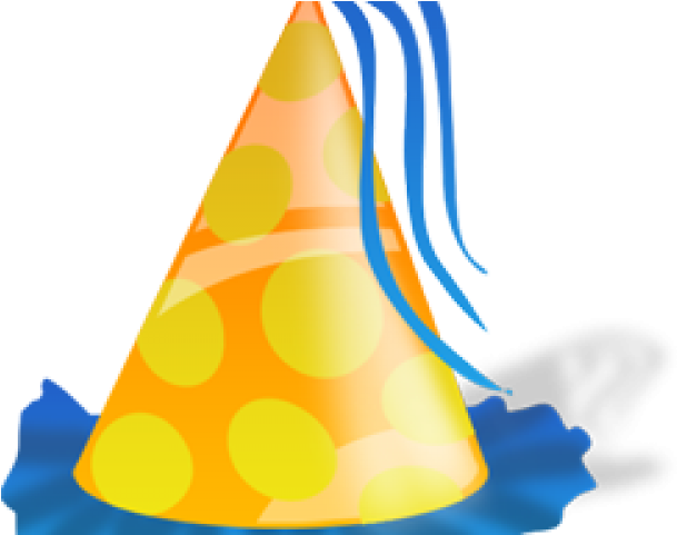 Birthday Hat Clipart Star Png - Birthday Hat Transparent Png (640x480), Png Download