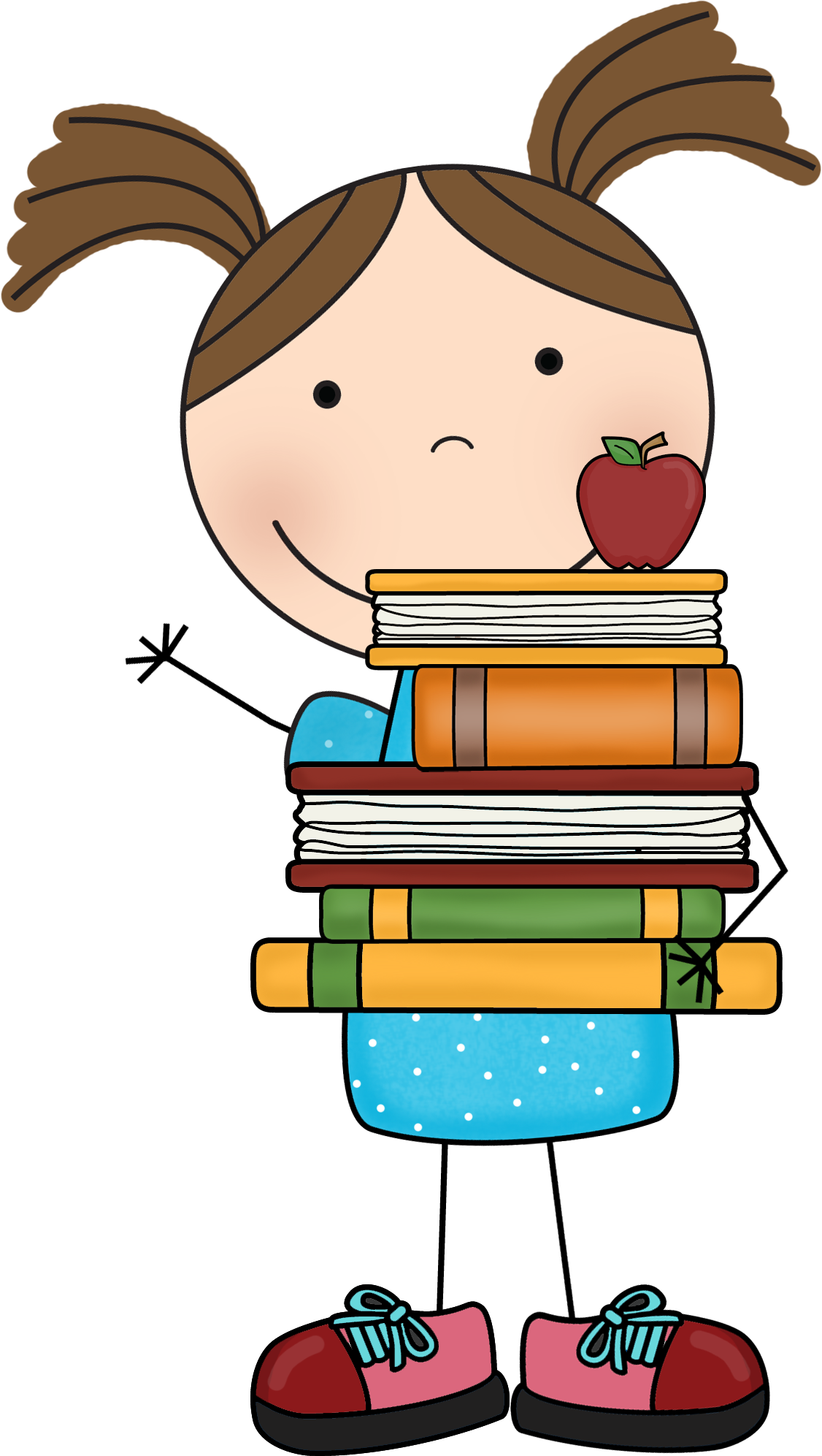 Kids Clip Art, Art For Kids, School Clipart, School - Stick Figure School Clipart - Png Download (1126x1993), Png Download