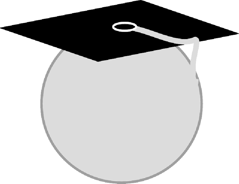 School, Icon, Hat, Dot, Com, Graduation, Graduate - National Checking P7506 Saturday 3/4 Inch Round Permanent Clipart (800x617), Png Download