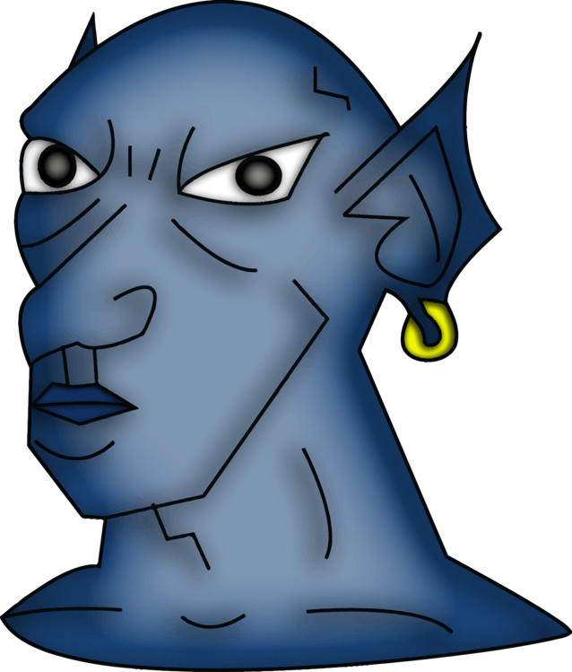 Goblin Orc Troll Computer Icons Fairy Tale - Skyrim Elder Scrolls Goblin Clipart (638x749), Png Download