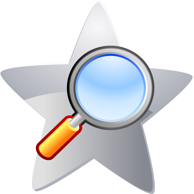 Fairytale Bookmark Silver With Magnifying Glass - Competitor Analysis Clipart (768x768), Png Download