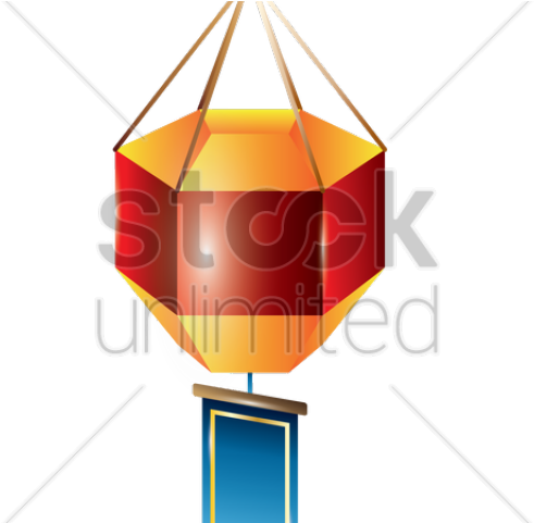 Korean Clipart Lantern - Stock Illustration - Png Download (640x480), Png Download