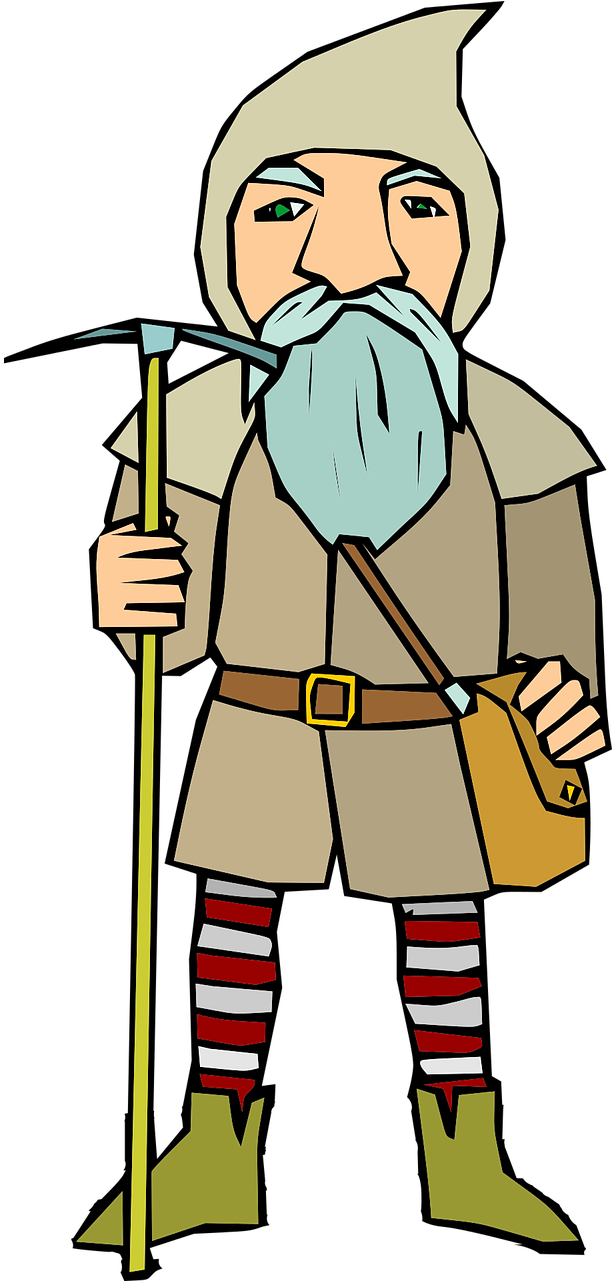 Gnome Fantasy Beard - Povesti Scurte Clipart (640x1280), Png Download