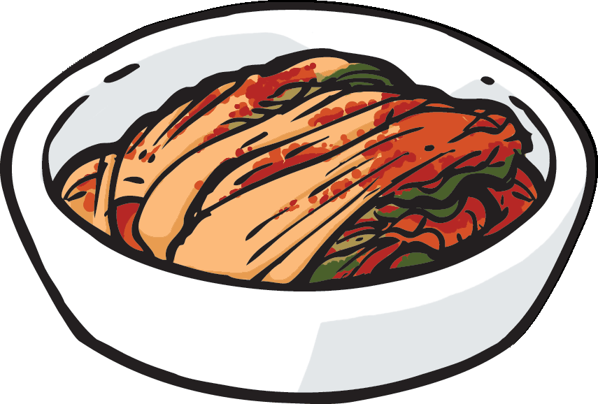 Kimchi Clipart - Png Download (855x578), Png Download