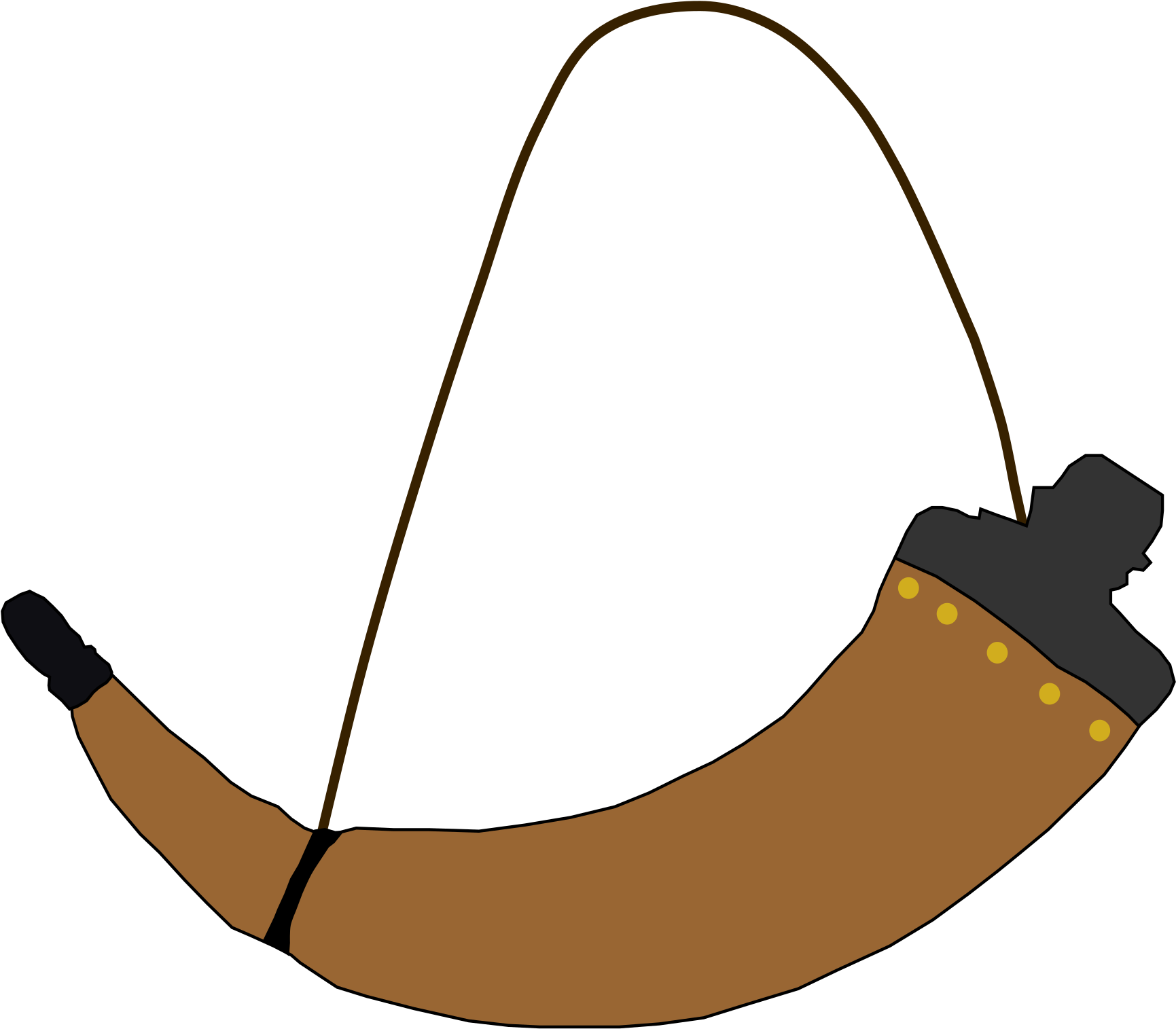 Bull Horn Clipart - Png Download (600x525), Png Download