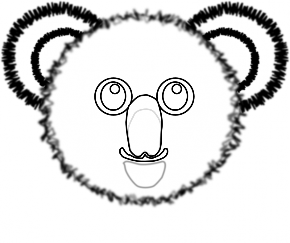 Clip Art Clipart Koala Bear Clip Art - Clip Art - Png Download (899x755), Png Download