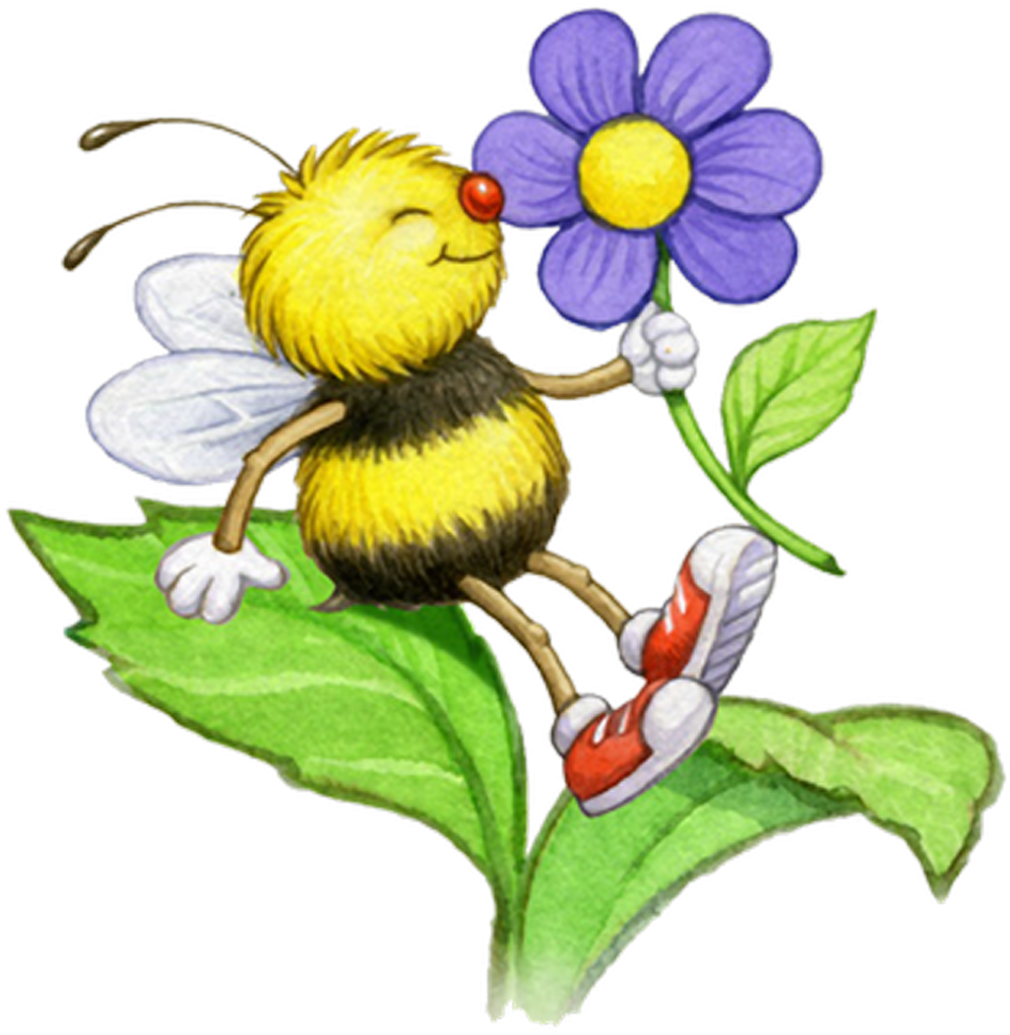 0 88137 5d01b502 Orig - Bee And Butterfly Clipart - Png Download (1500x1500), Png Download