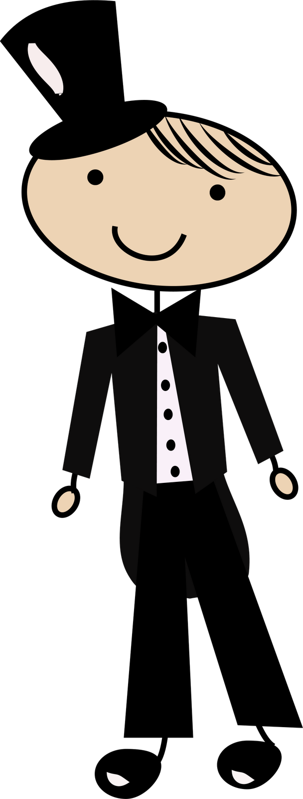 Groom Clipart (608x1600), Png Download
