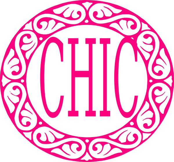 Chic Cliparts - Circle Border Design Black And White - Png Download (600x559), Png Download