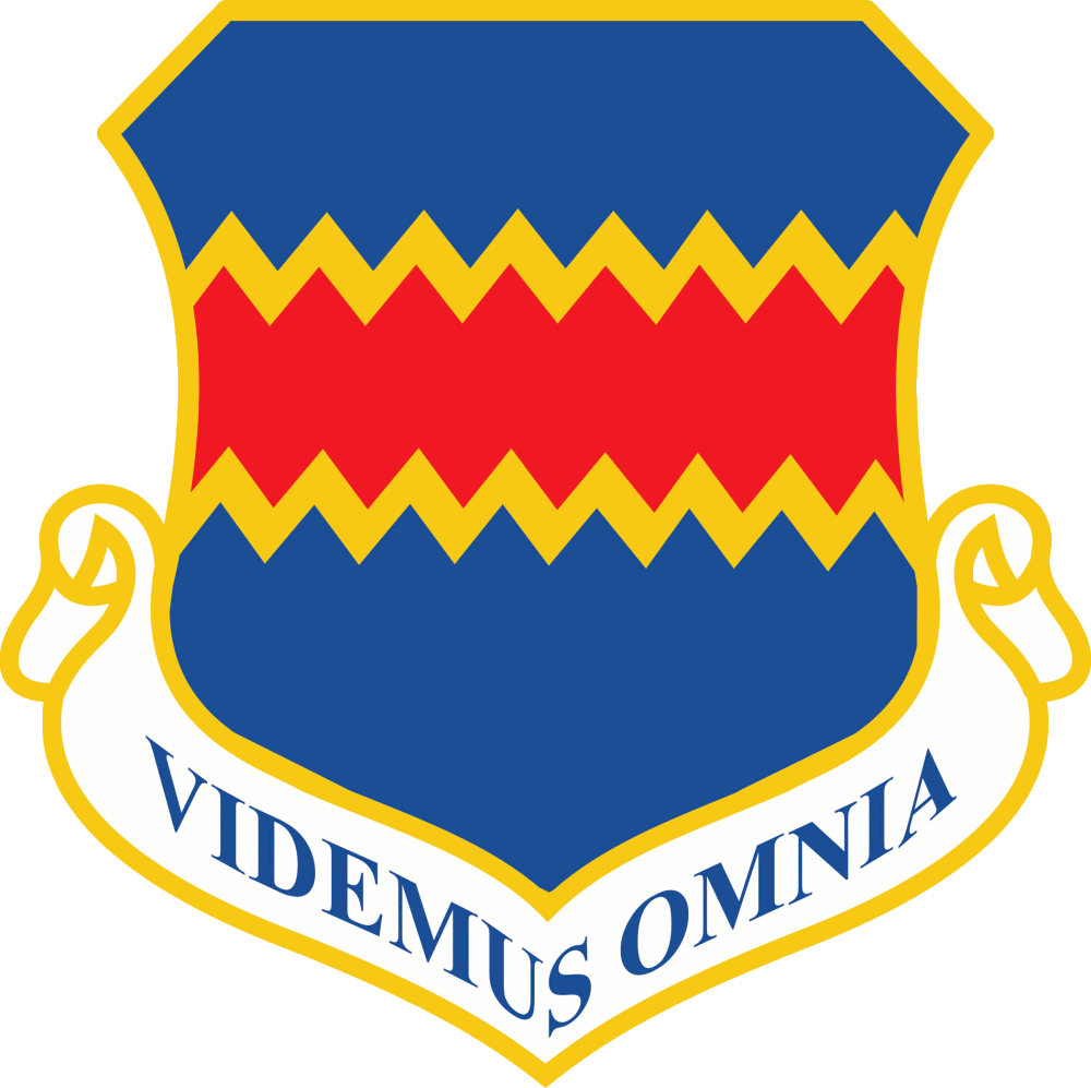 55th Wing - 55th Wing Patch Clipart (1000x997), Png Download