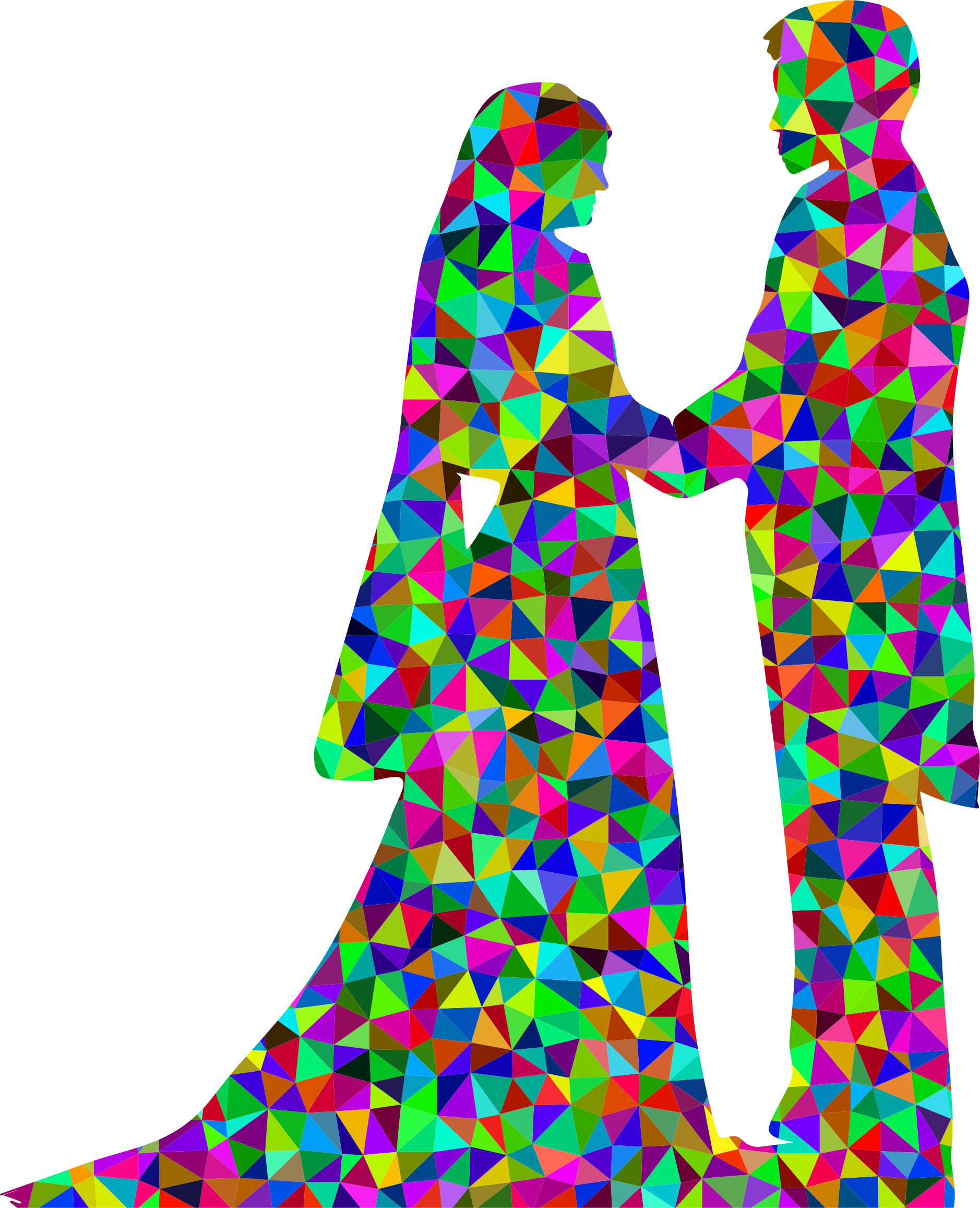 Marriage Computer Icons Symbol Monogamy Wedding - Polymarriage Clipart (609x750), Png Download