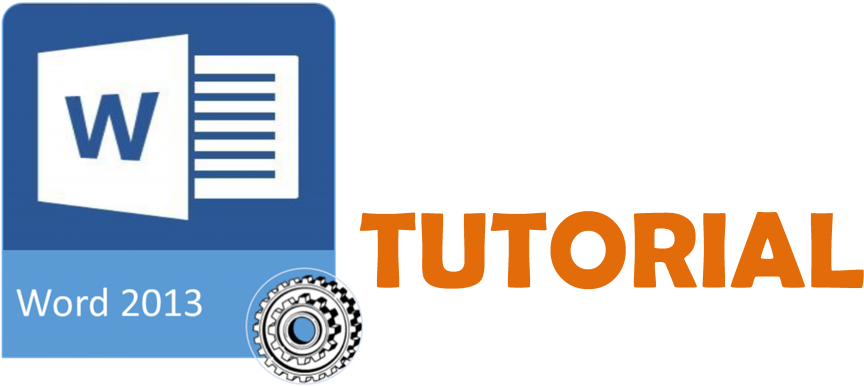 Tutorial Word2013 Clipart (1024x430), Png Download