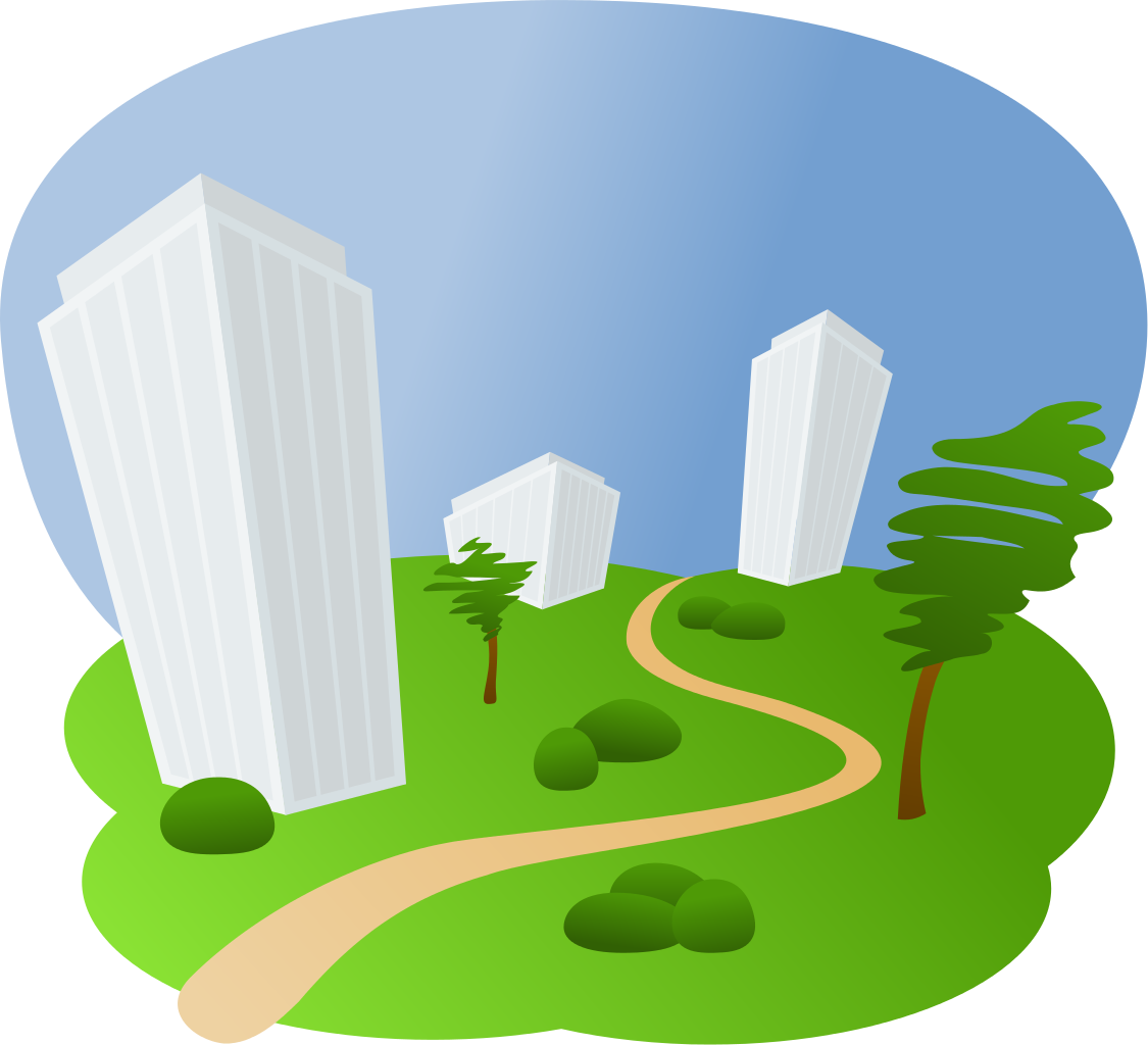 File - Buildings - Svg Clipart (1125x1024), Png Download