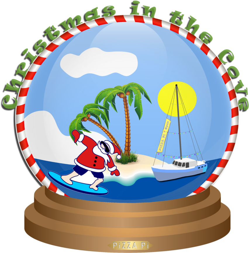 Christmas In The Cove - Saucer Clipart (1000x1000), Png Download