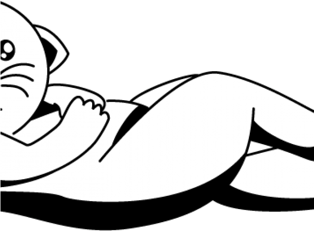 Otter Clipart Easy - Clip Art - Png Download (640x480), Png Download