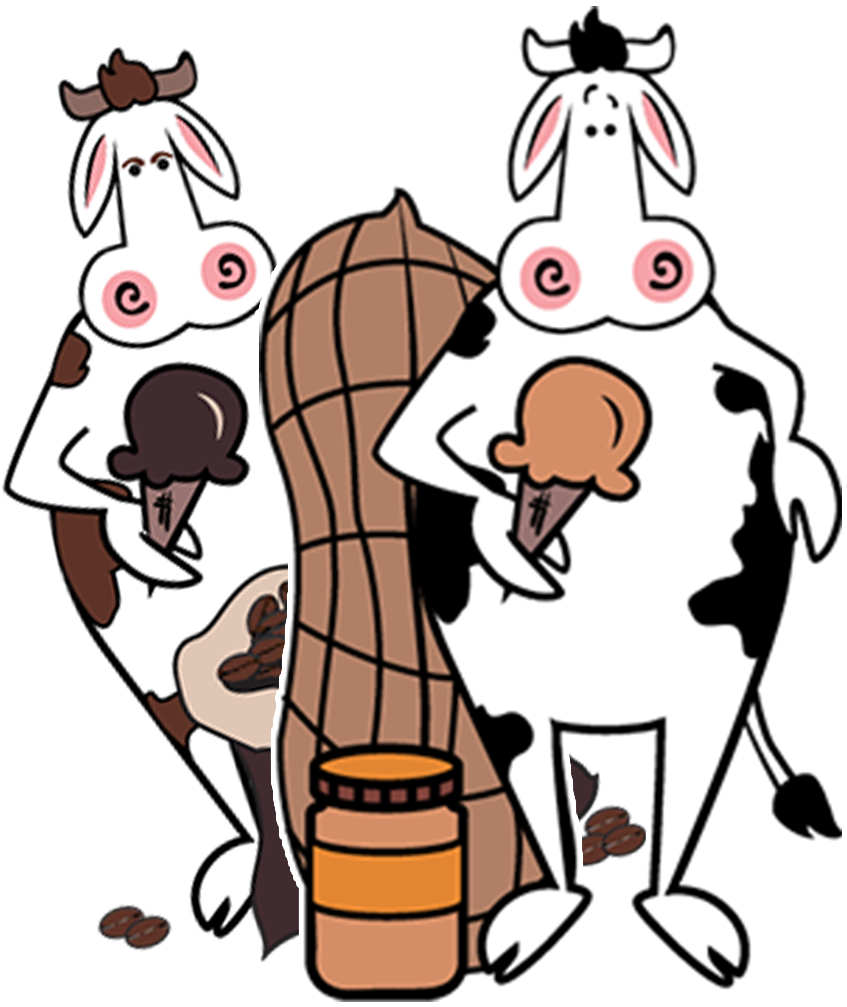 Comfy Cow Ice Cream - Comfy Cow Llc Clipart (964x1080), Png Download