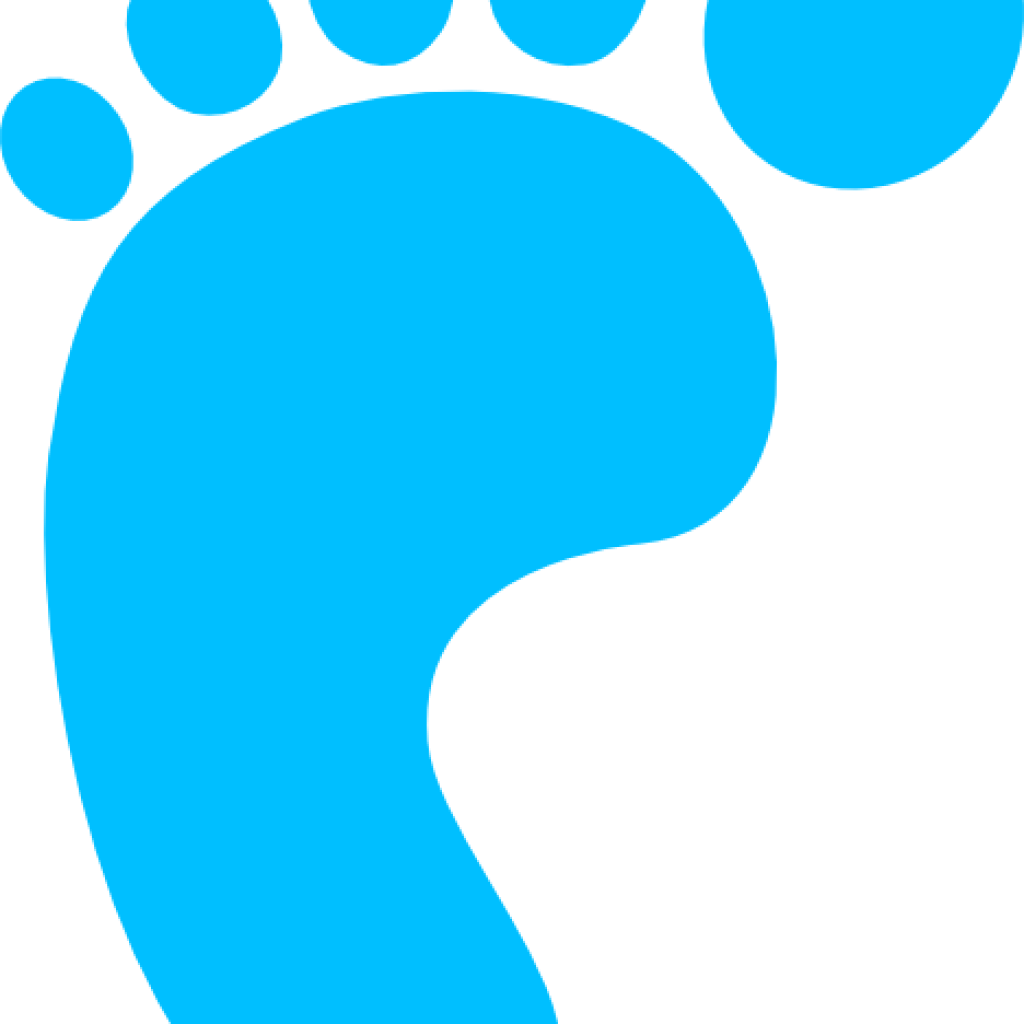 Footprint Clipart Images Red And Blue Footprint Clipart - Png Download (1024x1024), Png Download
