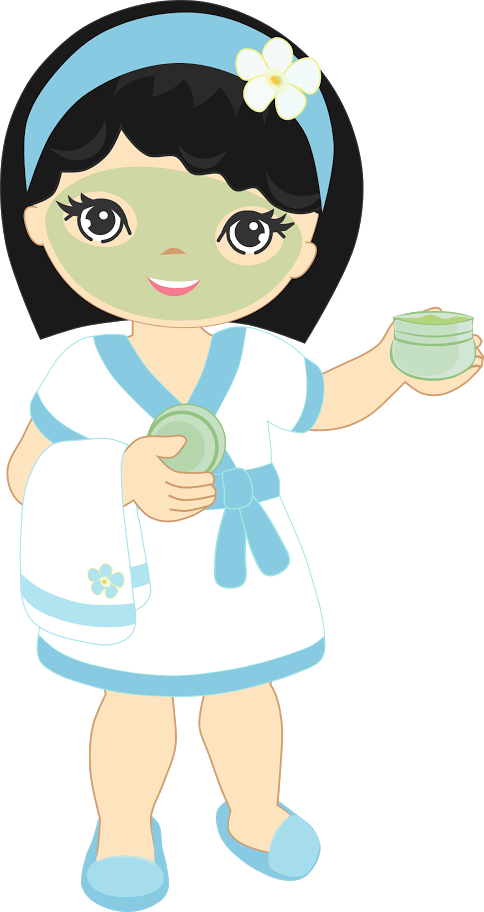 Pin By T Nia Lobo Carvalho On - Spa Chibi Clipart (484x912), Png Download