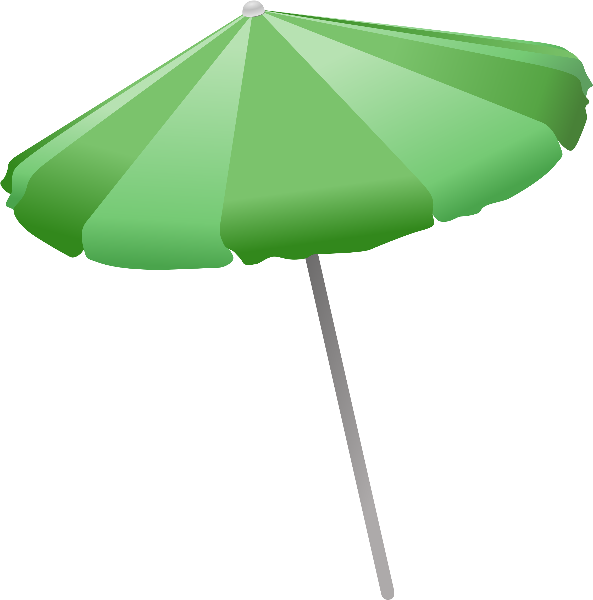 Picture Stock Beach Umbrella Big Image Clipart (2400x2400), Png Download
