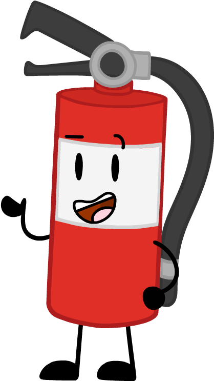 Feold8 - Object Lockdown Fire Extinguisher Clipart (443x743), Png Download