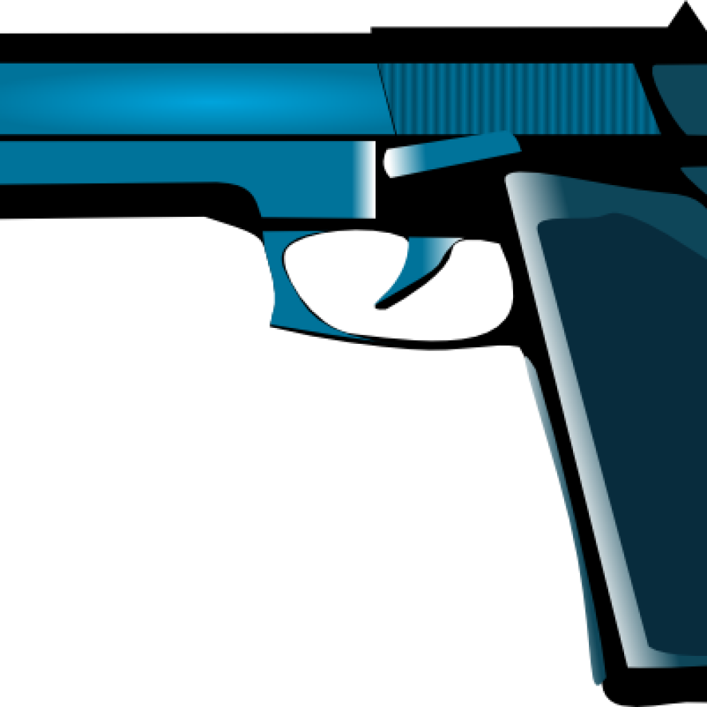 Gun Clipart Free Politics Cartoon Gun Clipart History - Cartoon Gun No Background - Png Download (1024x1024), Png Download