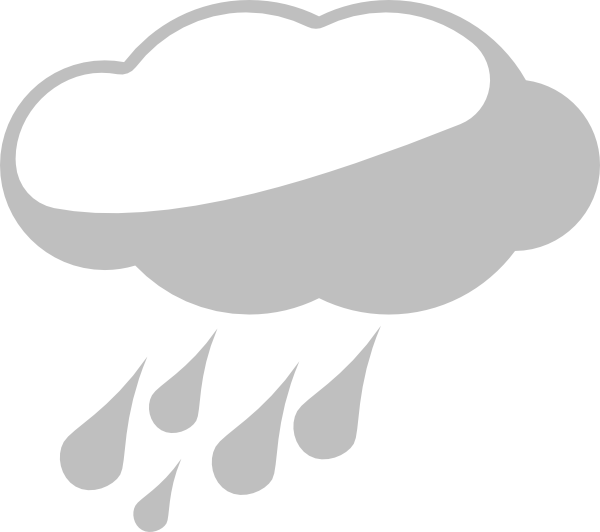This Free Clip Arts Design Of Grey Cloud - Clip Art - Png Download (600x532), Png Download