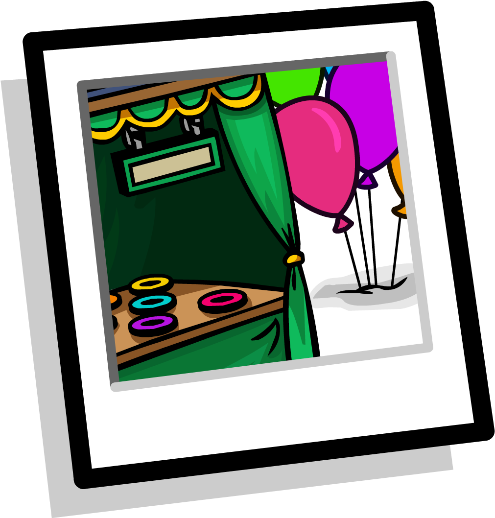 Y Hay Un Secreto En El Stand De Los Socios - Club Penguin Fall Fair Clipart (1057x1057), Png Download