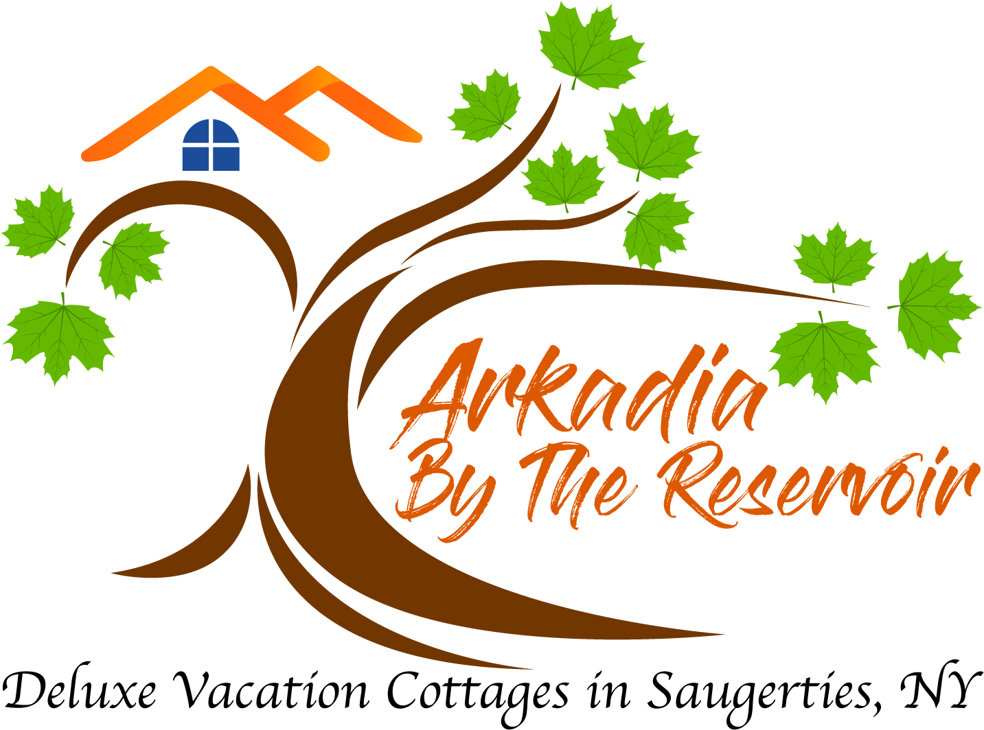 Arkadia Cottages Arkadia Cottages - Arkadia Cottages By The Reservoir Clipart (1920x1080), Png Download