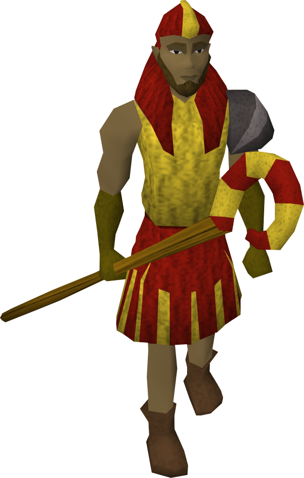 Warrior Clipart Trojan Warrior Warrior Trojan Warrior - Runescape Png Priest Transparent Png (611x961), Png Download