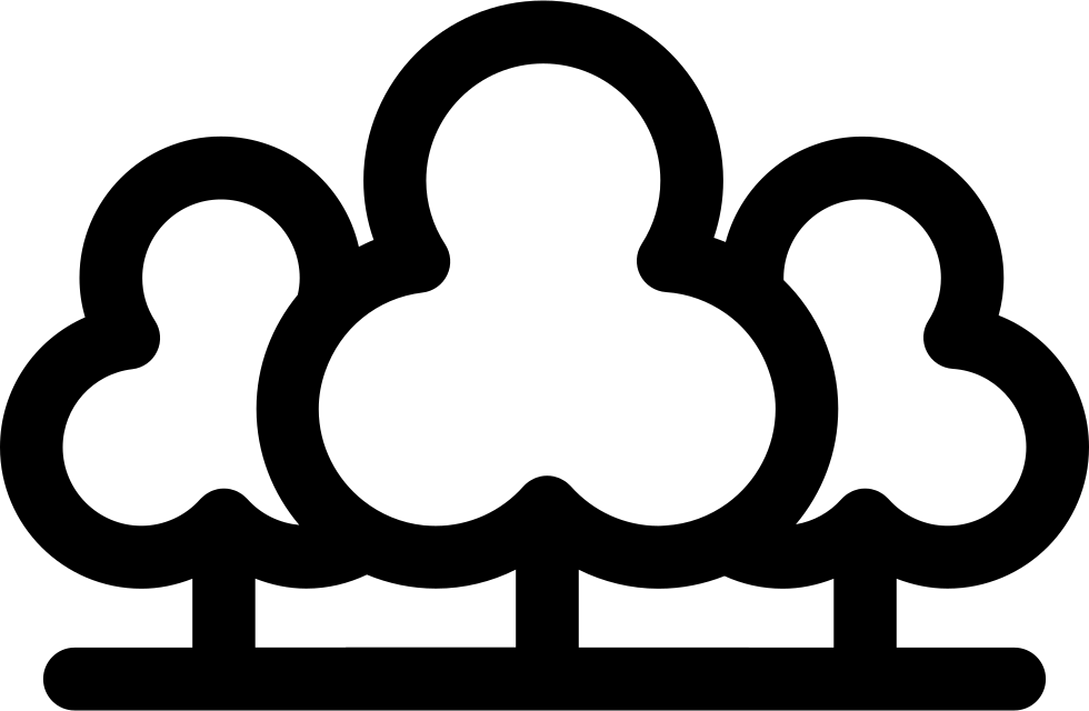 Three Trees Comments - Icon Clipart (980x640), Png Download
