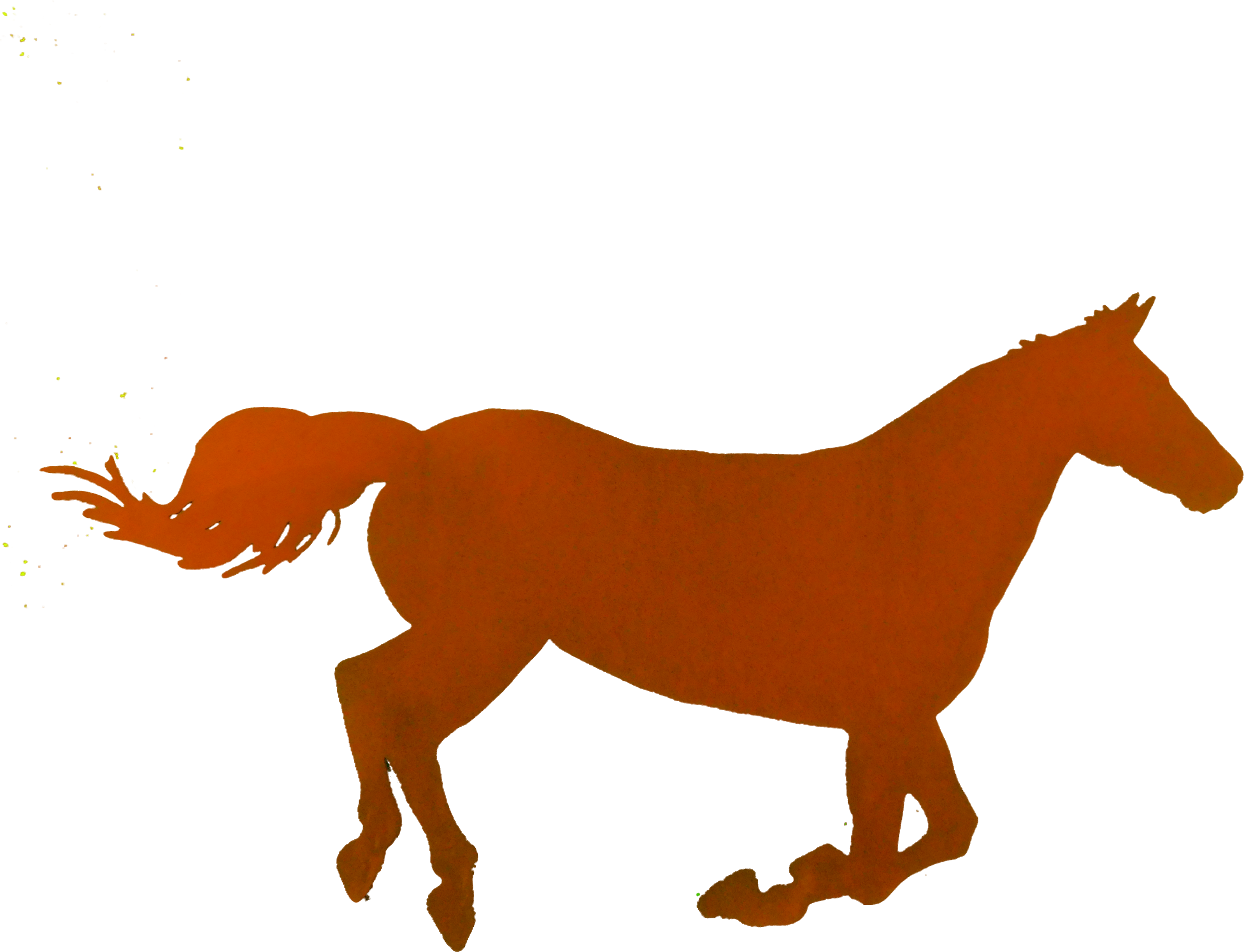 Mare Clipart Small Horse - Clip Art - Png Download (4608x3456), Png Download