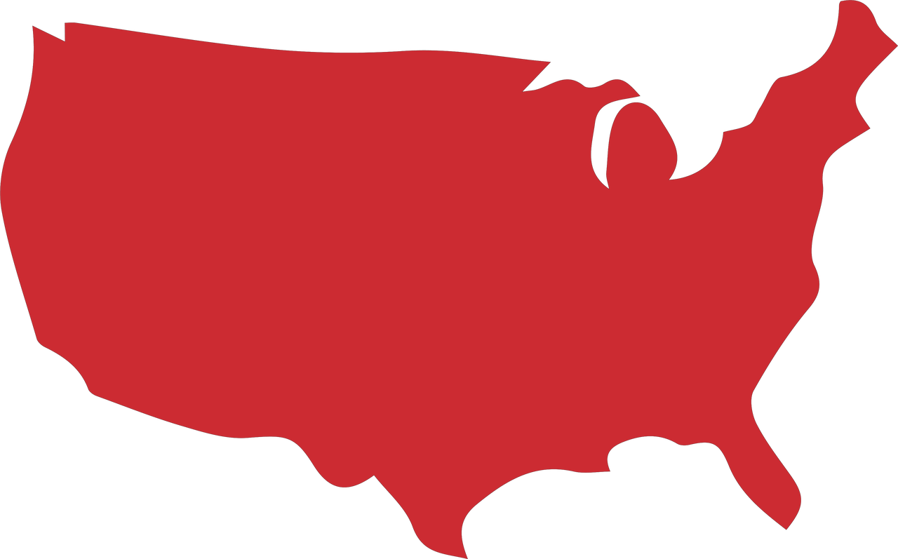 Image - States Where Donald Trump Is Your President Clipart (1280x797), Png Download