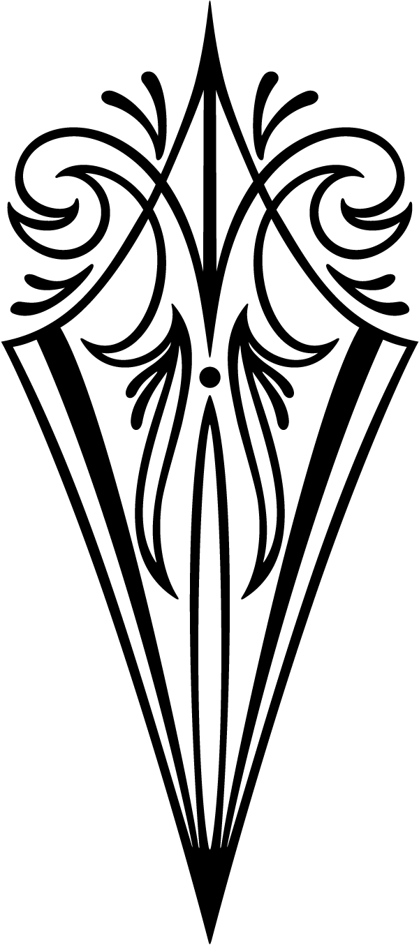 Pinstriping Clipart (600x1354), Png Download