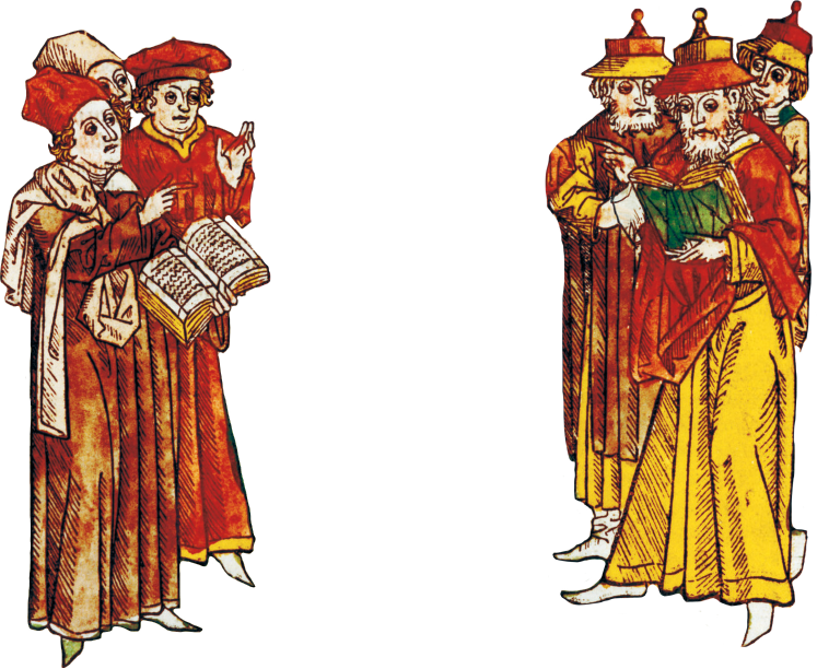 The Juden Messias Begins With The Arrival Of The Duke - L'avocat Des Juifs: Les Tribulations De Yossel De Rosheim Clipart (747x612), Png Download