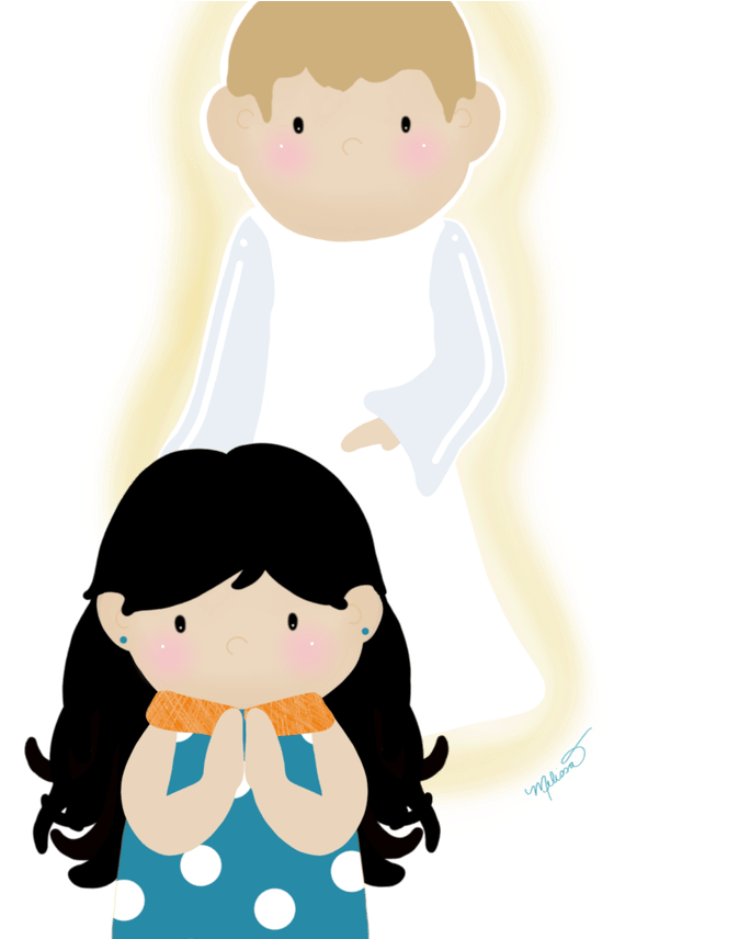 Pray Clipart Lds Art Free Png File By Free Lds Art Transparent Png (1368x855), Png Download