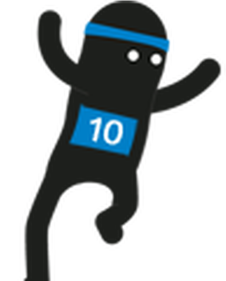 10km Handicap International Cec Clipart (570x570), Png Download