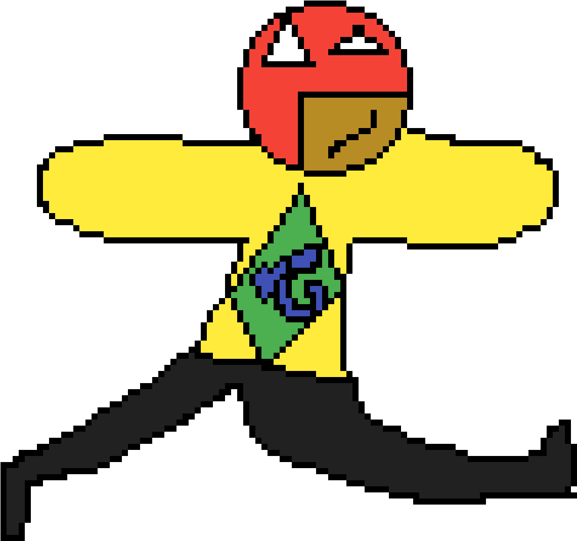 Video Game Boy Fights The Villian Clipart (1200x1200), Png Download