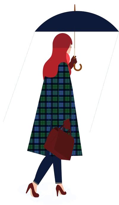 Illustrator Cartoon Illustration Girl - Illustration Clipart (564x770), Png Download