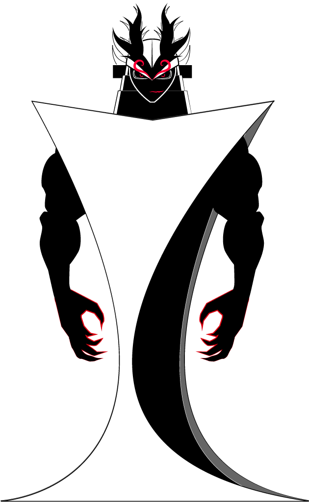 Sushi Samurai "villian" - Illustration Clipart (600x800), Png Download